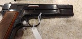 Used Belgium Browning H-Power 3 1/2 inch barrel 9mm 3 magazines good condition - 18 of 23