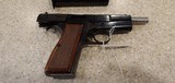 Used Belgium Browning H-Power 3 1/2 inch barrel 9mm 3 magazines good condition - 19 of 23