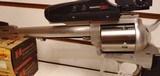 Used Freedom Arms
454 Casull 7 1/2 " barrel Bushnell Holographic scope stainless steel very good condition - 7 of 23