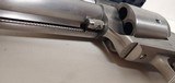 Used Freedom Arms
454 Casull 7 1/2 " barrel Bushnell Holographic scope stainless steel very good condition - 20 of 23