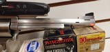 Used Freedom Arms
454 Casull 7 1/2 " barrel Bushnell Holographic scope stainless steel very good condition - 19 of 23