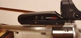 Used Freedom Arms
454 Casull 7 1/2 " barrel Bushnell Holographic scope stainless steel very good condition - 6 of 23