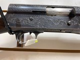 Used Remington Model 11 12 gauge 28" barrel
trigger guard safety crack in stock needs repair very nice engraving bore is clean good condition - 2 of 24