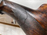 Used Remington Model 11 12 gauge 28" barrel
trigger guard safety crack in stock needs repair very nice engraving bore is clean good condition - 22 of 24