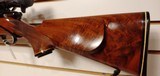 Slightly Used Sako Forester L579243 win25" barrel leupold scope small scuff on bottom edge of stock leather strapgood condition - 4 of 25