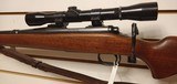 Used Remington Model 722 .222 rem lyman american 4x scope leather strap very good condition - 5 of 22