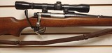 Used Remington Model 722 .222 rem lyman american 4x scope leather strap very good condition - 18 of 22