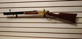 Used Winchester 1866-1966 commemorative 30-3020 1/2" barrel blue with gold receiver wood stock gold butt bore is clean overall very good condit - 1 of 23