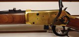 Used Winchester 1866-1966 commemorative 30-3020 1/2" barrel blue with gold receiver wood stock gold butt bore is clean overall very good condit - 8 of 23