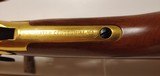 Used Winchester 1866-1966 commemorative 30-3020 1/2" barrel blue with gold receiver wood stock gold butt bore is clean overall very good condit - 11 of 23