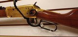 Used Winchester 1866-1966 commemorative 30-3020 1/2" barrel blue with gold receiver wood stock gold butt bore is clean overall very good condit - 5 of 23