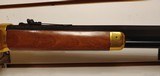 Used Winchester 1866-1966 commemorative 30-3020 1/2" barrel blue with gold receiver wood stock gold butt bore is clean overall very good condit - 19 of 23