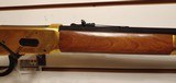 Used Winchester 1866-1966 commemorative 30-3020 1/2" barrel blue with gold receiver wood stock gold butt bore is clean overall very good condit - 18 of 23