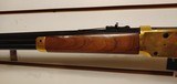 Used Winchester 1866-1966 commemorative 30-3020 1/2" barrel blue with gold receiver wood stock gold butt bore is clean overall very good condit - 9 of 23