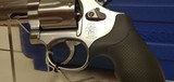 New Smith and Wesson Model 686 357 Magnum 2 1/2" barrel 7 round stainless black rubber grips in hard plastic case with manuals - 4 of 22