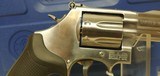 New Smith and Wesson Model 686 357 Magnum 2 1/2" barrel 7 round stainless black rubber grips in hard plastic case with manuals - 14 of 22