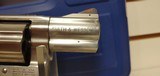 New Smith and Wesson Model 686 357 Magnum 2 1/2" barrel 7 round stainless black rubber grips in hard plastic case with manuals - 17 of 22