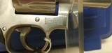 New Smith and Wesson Model 686 357 Magnum 2 1/2" barrel 7 round stainless black rubber grips in hard plastic case with manuals - 13 of 22