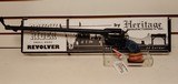New Heritage Rough Rider 16" barrel 22LR new in box with lock and manual betsy ross commemorative flag grips new in box - 1 of 20