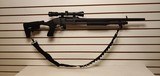 Used Remington 870 12 Gauge 24" custom fully rifled barrel extended magazine adjustable stock shell holder sling scope very good condition - 15 of 25