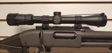 Used Remington 870 12 Gauge 24" custom fully rifled barrel extended magazine adjustable stock shell holder sling scope very good condition - 20 of 25