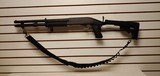 Used Remington 870 12 Gauge 18" barrel adjustable stock pinned lop 15" shell holder nylon sling barrel is clean good condition - 1 of 25
