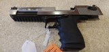 New magnum Research Desert Eagle DE50AE 6" stainless 50AE
lock sock tool manuals hard case new condition - 19 of 20
