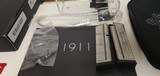 New Springfield Armory 1911 compact 9mm 3" barrel3 9 round magazines soft case lock manual - 2 of 17