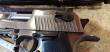 New Magnum Research Desert Eagle 50AE 6 1/2" barrelhard case sock lock manuals new in box - 4 of 24