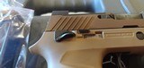 New Sig Sauer 3209mm 3.9" barrel3 10 rounds magazines manual hard plastic case new condition - 15 of 24