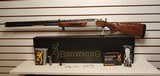 New Browning CXS White 12 gauge 32" barrel 3 chokes 1 Full 1 Mod 1 IC choke wrench lock manual new condition - 1 of 25