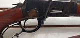 Used Winchester Model 64 24" barrel 32 Win Spl leather strap bore is clean rifling intact some bluing wear on receiver (blood?) good cond - 21 of 25
