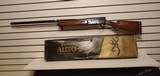 Used Very Rare Browning A5 Magnum Twelve 12 gauge 32" barrel
1 factory choke IC very good condition unfired with original box - 1 of 25