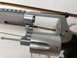 Used S&W500 Performance Stainless Steel with Black Polymer Grips 10" barrel with muzzle break no box clean bore - 10 of 10
