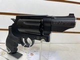 Used Smith and Wesson Governor 45 Colt/ .410 2 1/2" barrel black rubber grips with blue finish in original hard plastic case with manuals - 4 of 8