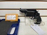 Used Smith and Wesson Governor 45 Colt/ .410 2 1/2" barrel black rubber grips with blue finish in original hard plastic case with manuals - 1 of 8