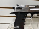 New Magnum Research Desert Eagle stainless 6" barrel lock manual tools gun sock hard plastic case new condition - 10 of 11