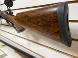 used Ballard 1885 Highwall left hand 27 "38-55 barrel installed and 32" 45-70 govt barrel included peep hole sight mounted no box very good - 17 of 22