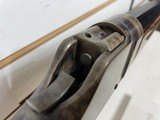used Ballard 1885 Highwall left hand 27 "38-55 barrel installed and 32" 45-70 govt barrel included peep hole sight mounted no box very good - 6 of 22