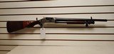 Used Winchester Model 97 12 Gauge 20" barrel customized ideal cowboy action shotgun, action smoothed, choke tubes added leather stock cover - 13 of 24