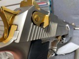 Used Magnum Research Desert Eagle - Golden Accents + 3 Mag + 850 Rounds of 50AE - 14 of 17