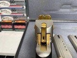 Used Magnum Research Desert Eagle - Golden Accents + 3 Mag + 850 Rounds of 50AE - 3 of 17
