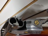 Used Krieghoff Gold Uplander K80 Trap Special. 12 gau 2 barrels custom left handed stock triggers are release release luggage case very good condition - 24 of 25