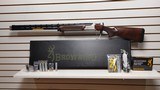 Browning 725 Sport 12 gauge 30" barrel 5 gnarled chokes choke wrench spare sights wrench lock manual new in box - 2 of 21