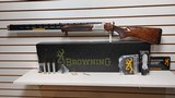 New Browning 725 American Sporter 12 gauge 30" barrel 2 spare triggers spare sights sight holder choke wrench 5 factory chokes lock manual new in - 2 of 24