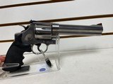 Lightly used S&W 6296 1/2" barrel 44 magnum stainless with black grips very good condition with hard plastic case - 5 of 7