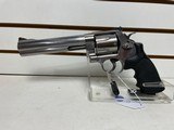 Lightly used S&W 6296 1/2" barrel 44 magnum stainless with black grips very good condition with hard plastic case - 1 of 7