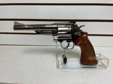 Used Smith and Wesson Model 296"44 Mag stainless with Wooden grips good condition - 1 of 8