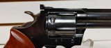 Used Colt Trooper MKIII 357 Magnum 6" barrel blue with wood grips - 15 of 22
