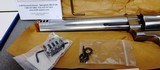 Smith and Wesson M460XVR 8.375" barrel460 S&Wstainless hard plastic case new in box - 22 of 22